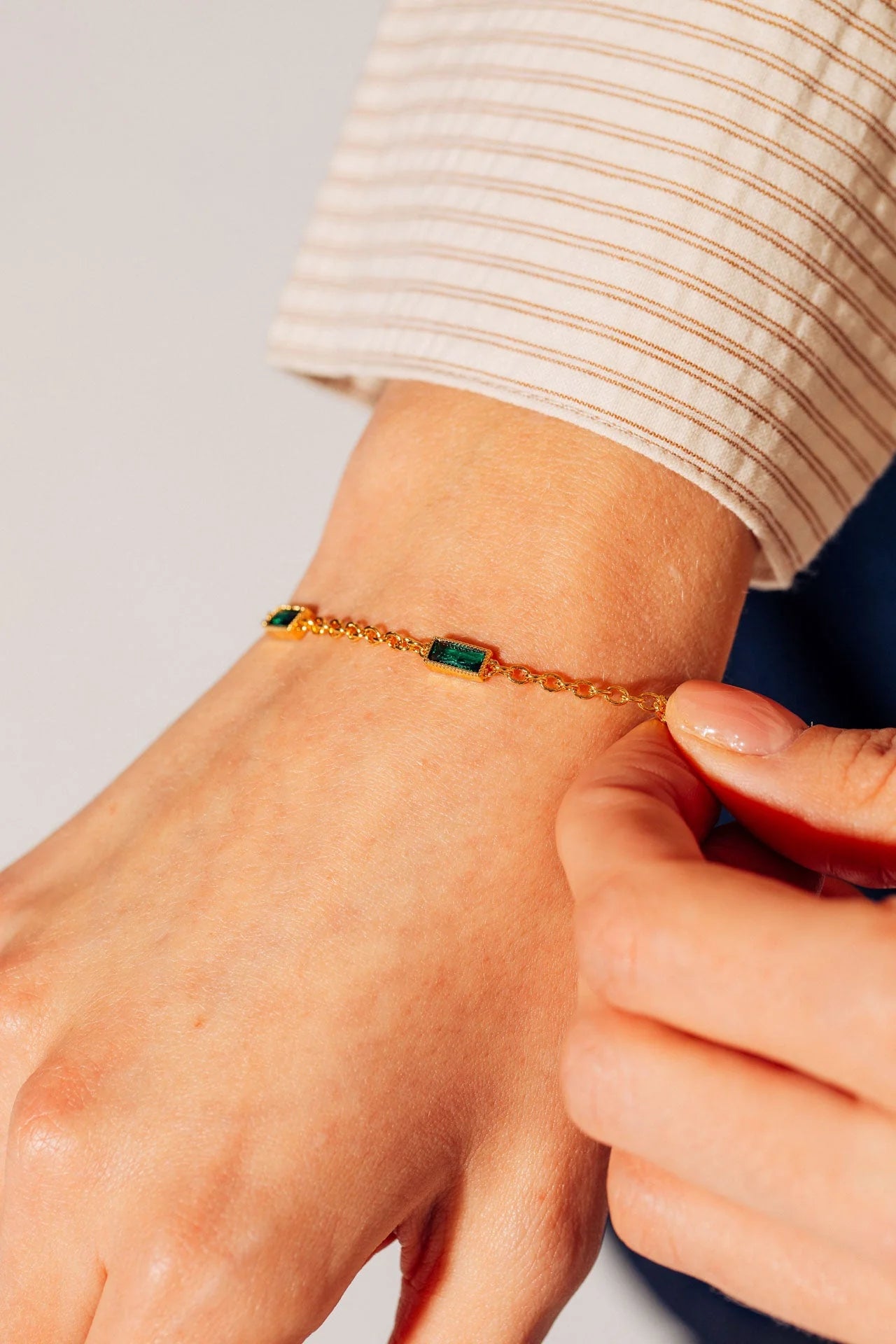 Viridis Pulsera, Oro/Verde