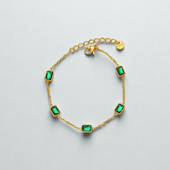 Viridis Pulsera, Oro/Verde