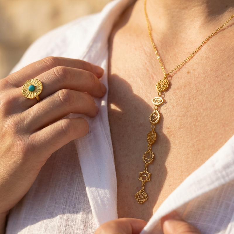Collar 7 Chakras