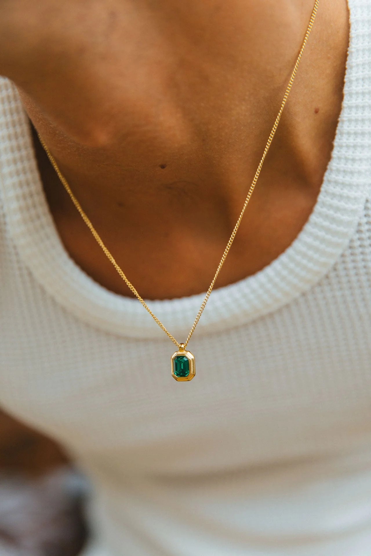 Viridis Collar, Oro/Verde