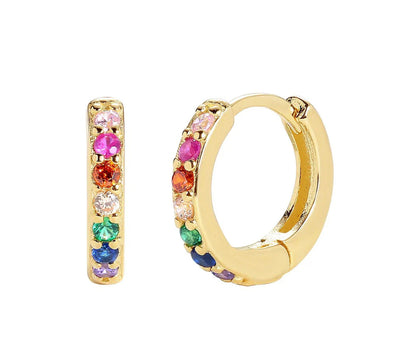 Aurora Pendientes, Oro