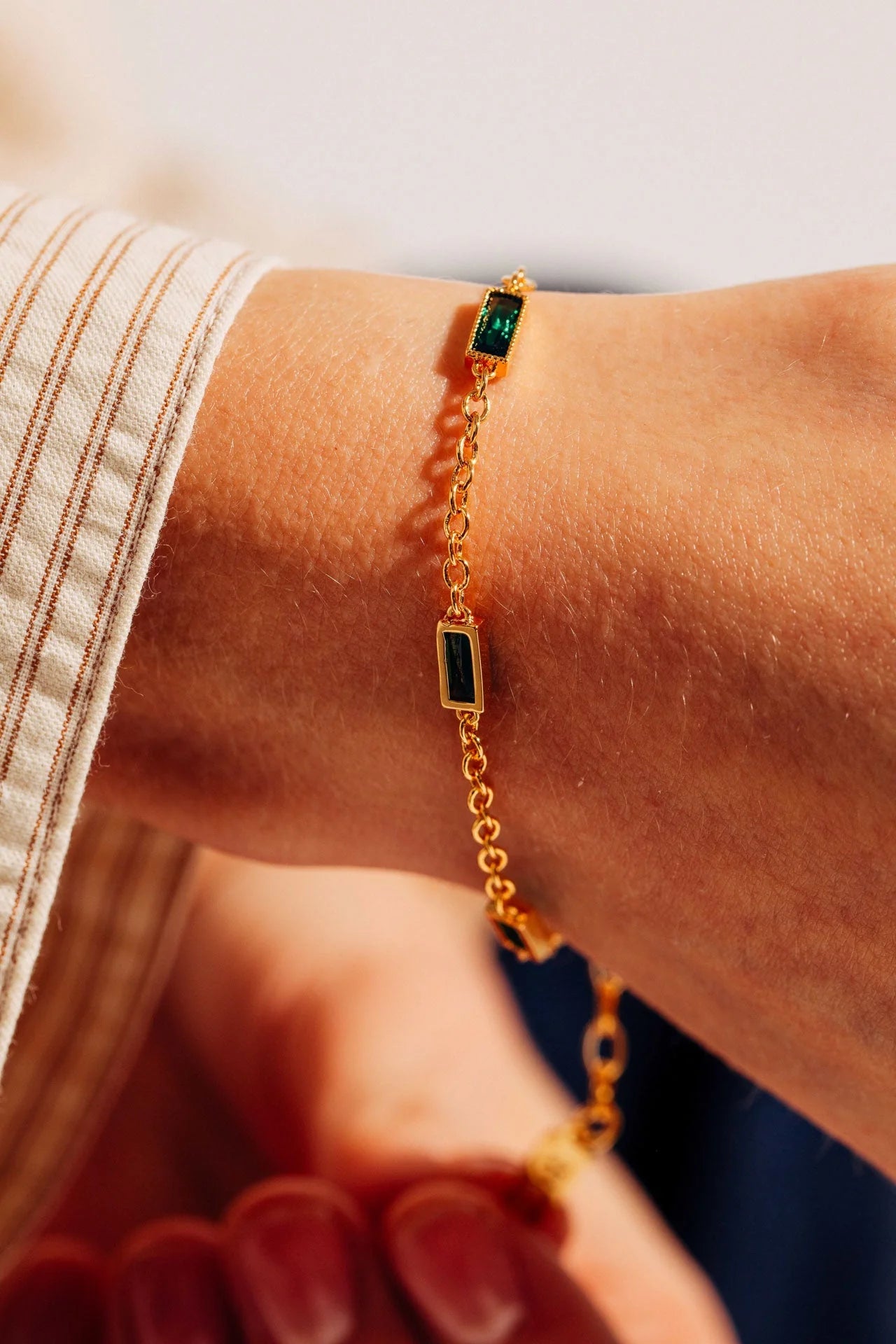 Viridis Pulsera, Oro/Verde