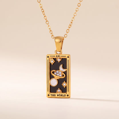 Collar Tarot · El Mundo