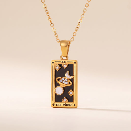 Collar Tarot · El Mundo