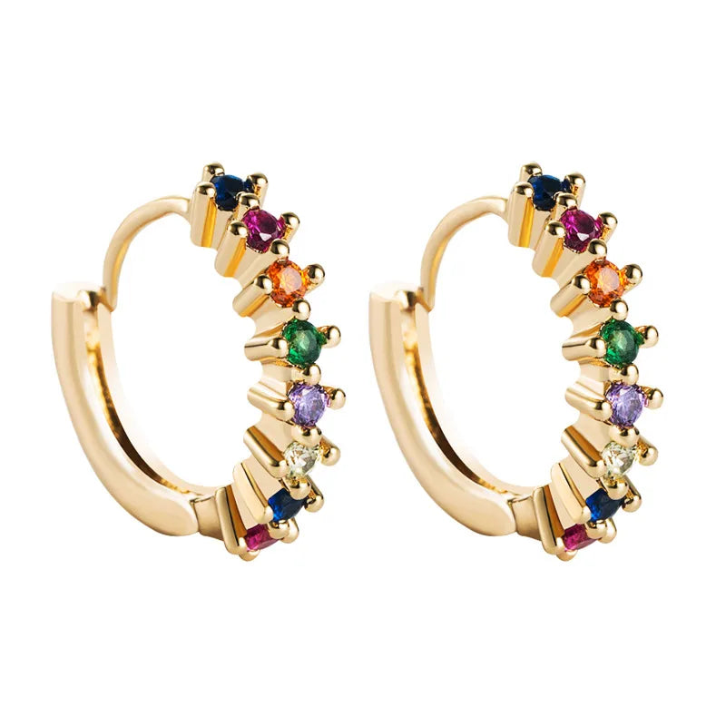 Aurora Pendientes, Oro