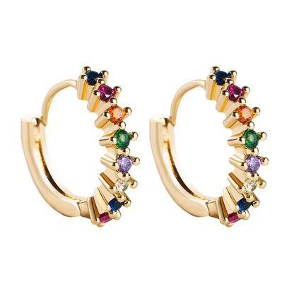 Aurora Pendientes, Oro