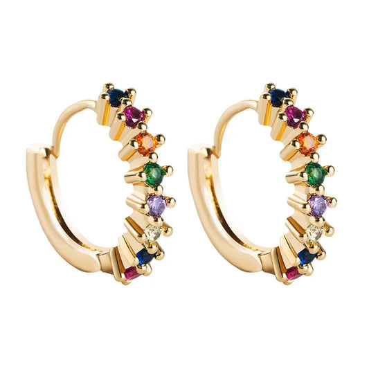 Aurora Pendientes, Oro