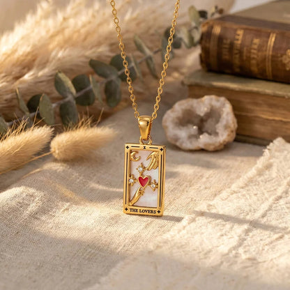Collar Tarot · Los Enamorados
