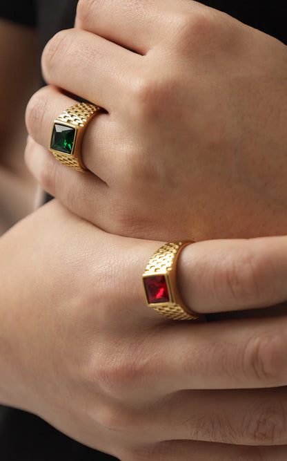 Viridis Anillo, Oro