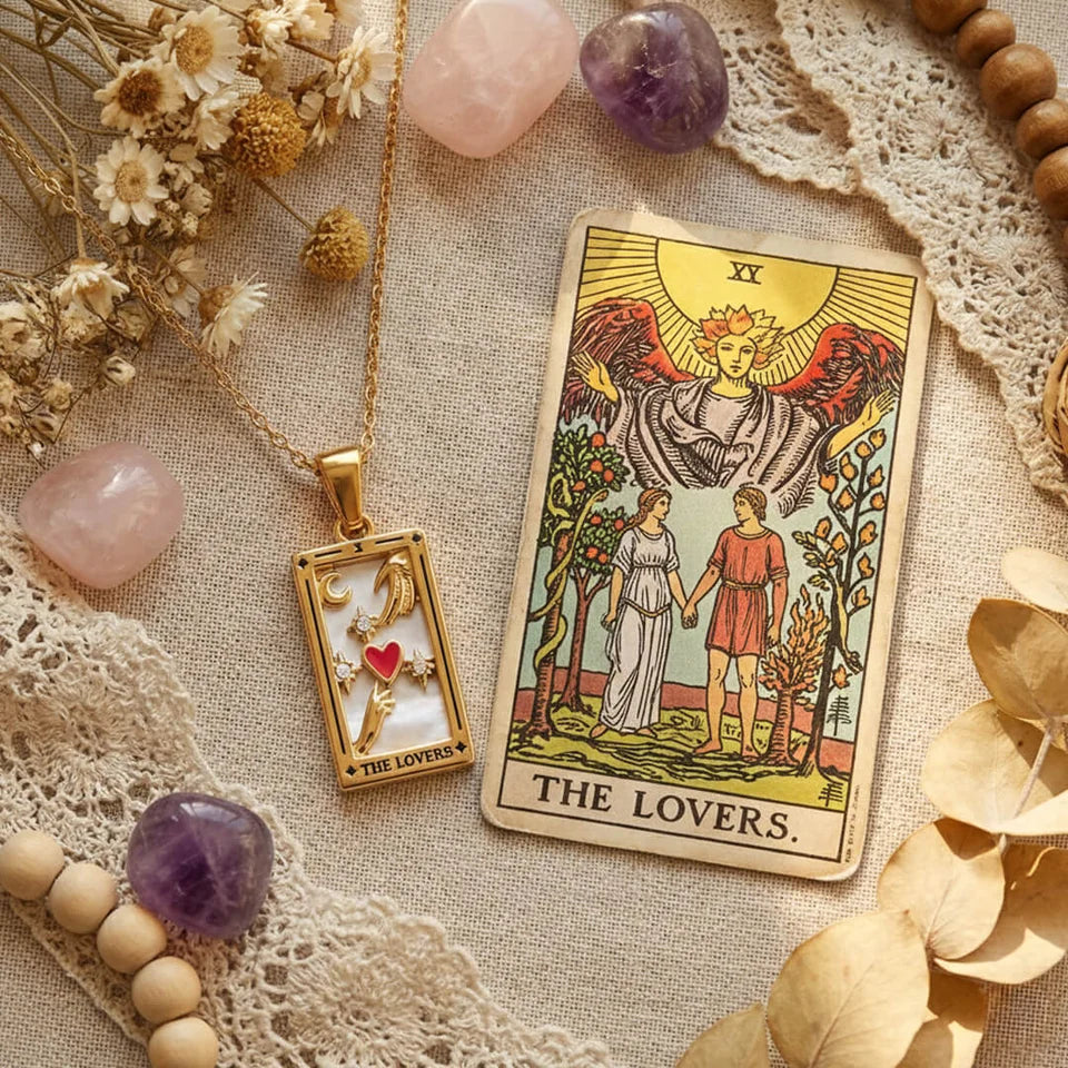 Collar Tarot · Los Enamorados