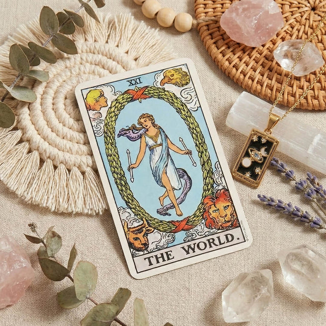 Collar Tarot · El Mundo
