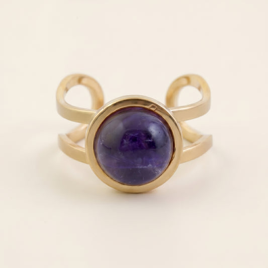 Anillo Étera — Amatista