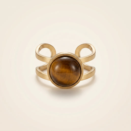 Anillo Étera — Ojo De Tigre