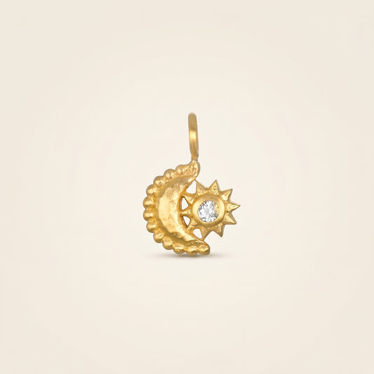 Charm Luna Naciente y Sol Sagrado
