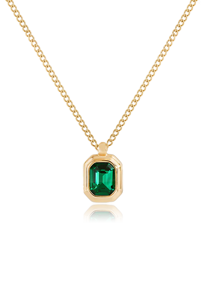 Viridis Collar, Oro/Verde