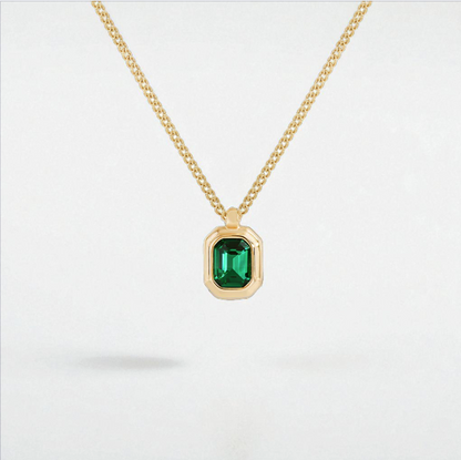 Viridis Collar, Oro/Verde